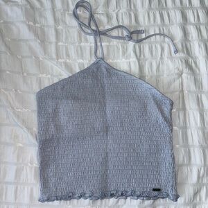 Light blue Hollister crop top size medium.